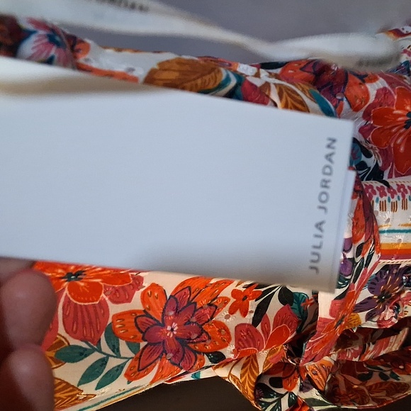 NWT Julia Jordan Floral Dress Size XS - Picture 7 of 8